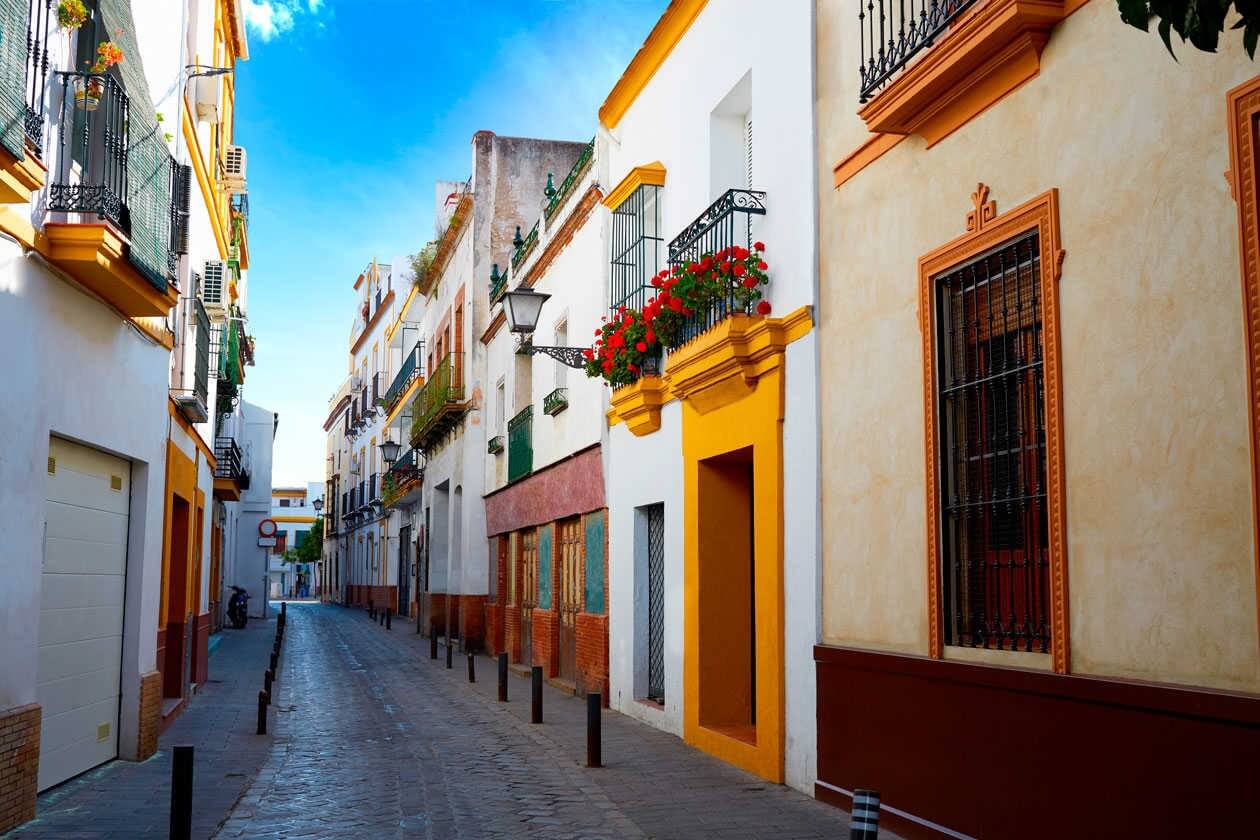 Barrio de Triana en Sevilla