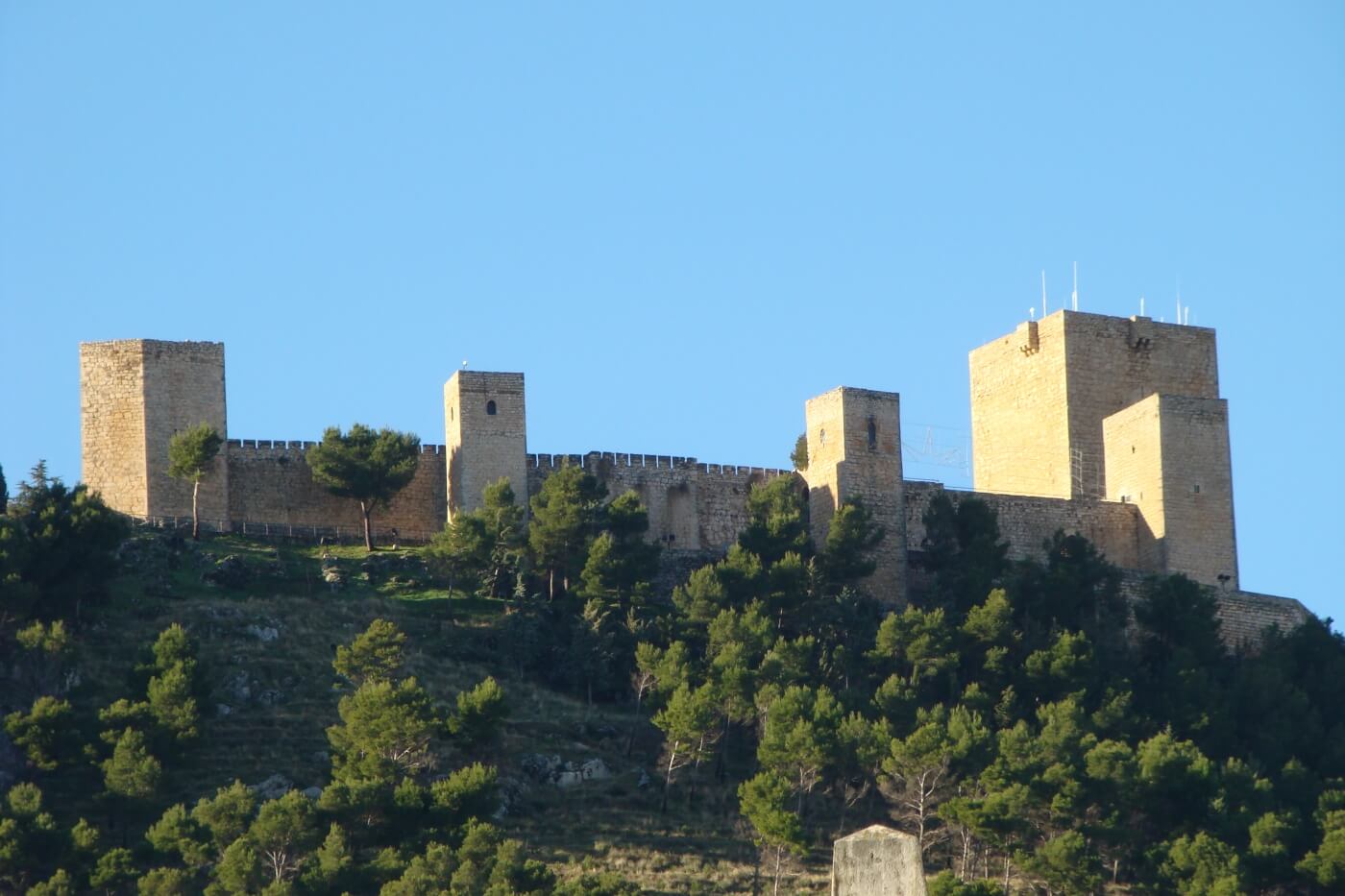 Castillo de Santa Catalina en Jaén